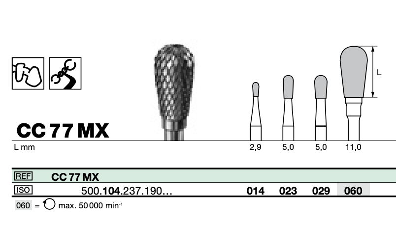 Carbide Cutters 029