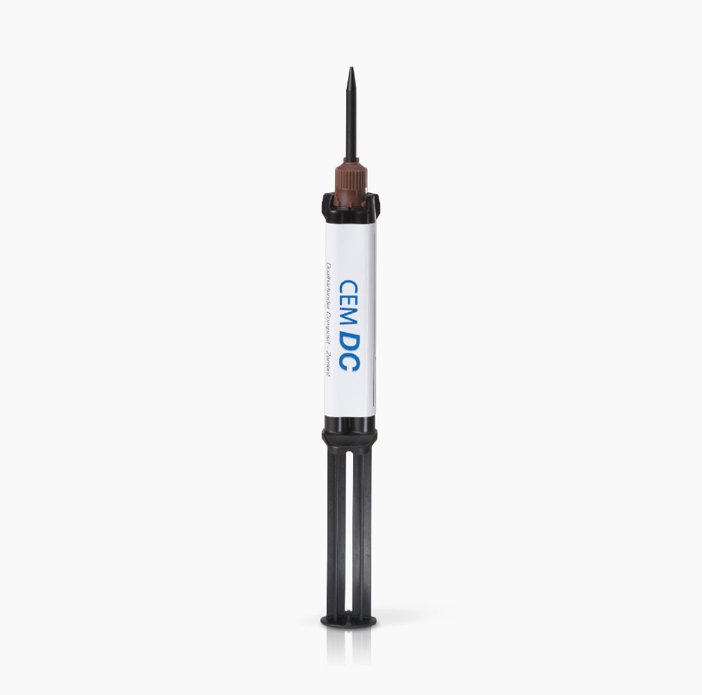 Bisico Cem DC White opaque, syringe (5ml)
