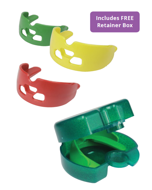 Defender Mouthguard Green With Ret Box