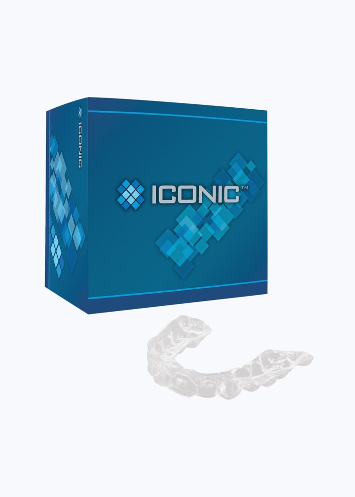 Iconic Clear Rigid 0 75mm 5 Square (50un)