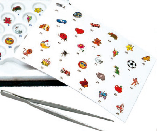 Coloured Motif For Plates