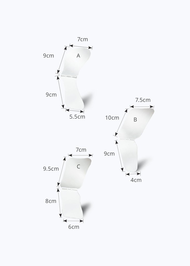 Metal Adult Buccal/Occlusal Mirror